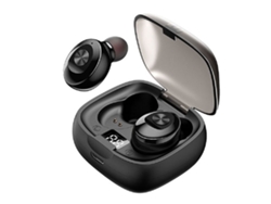 Auriculares Bluetooth Con Reducción De Ruido, Pantalla Digital, Deportivos, Mini Inalámbricos Led 5.0 Negro