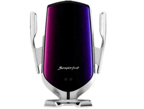 Soporte inalámbrico para cargador de coche, soporte para teléfono móvil con ventilación de aire por gravedad ajustable, soporte de carga BISBISOOUS...