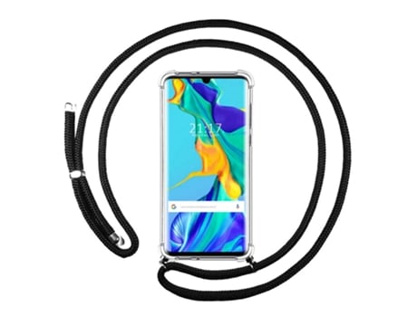 Carcasa Huawei P30 Pro TUMUNDOSMARTPHONE Colgante Negro