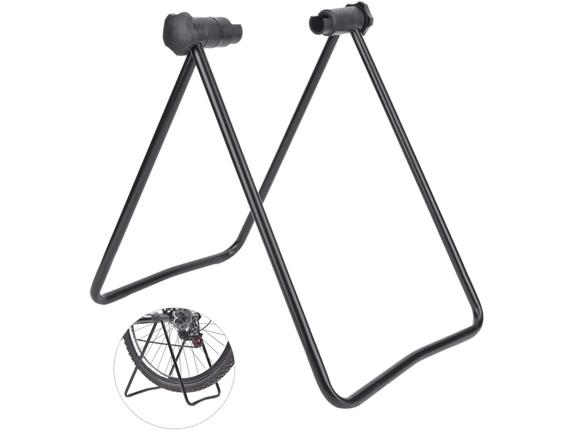 Blanc 27,5 Fourches Downhill Vélo Roue Boucle Remover Support Noir Tube In Acier Mince De Forme