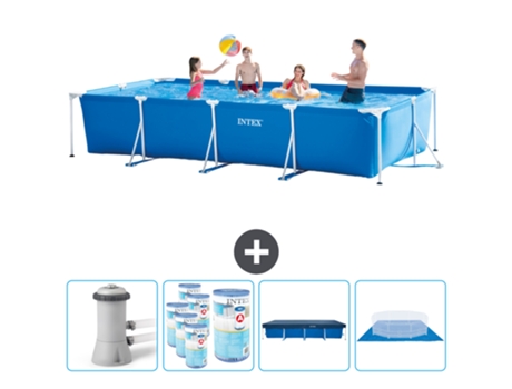 Piscina Tubular INTEX 28274GN-CB88 (7127 L - 220x84cm)