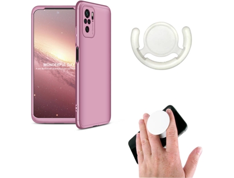 Carcasa, Soporte y Popsocket Xiaomi Redmi Note 10 4G Slim armor 360º
