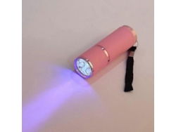 Lámpara de curado de gel UV Luxora portátil GOKOCO, secador de uñas, linterna con 9 LED y detector de monedas.