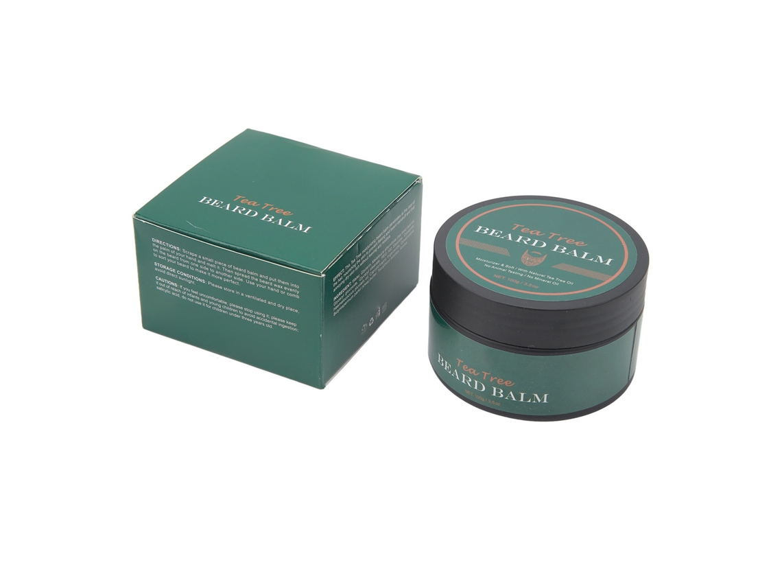 Crema De Barbilla Con Aceite De Árbol De Té 100g Para Cuidado Y Estilo - Hidrata, Nutre Y Suaviza La Barbilla