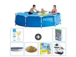 Intex Piscina Com Estrutura Redonda - 305x76 Cm - 7-peças S170