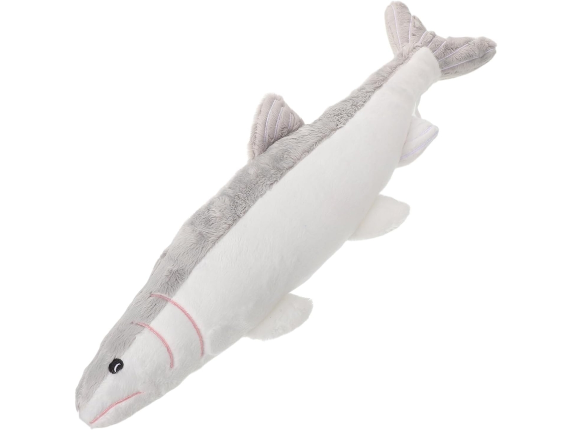 Almohada Cojines Suave 50 Cm, Ligero Cojín De Peluche Y Con Forma Pez Decorativa Para