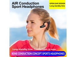 Fone De Ouvido Sports Sem Fio Bt 5.0 Headset Ipx5 Resistente À Água Suor Earhook Com Microfone