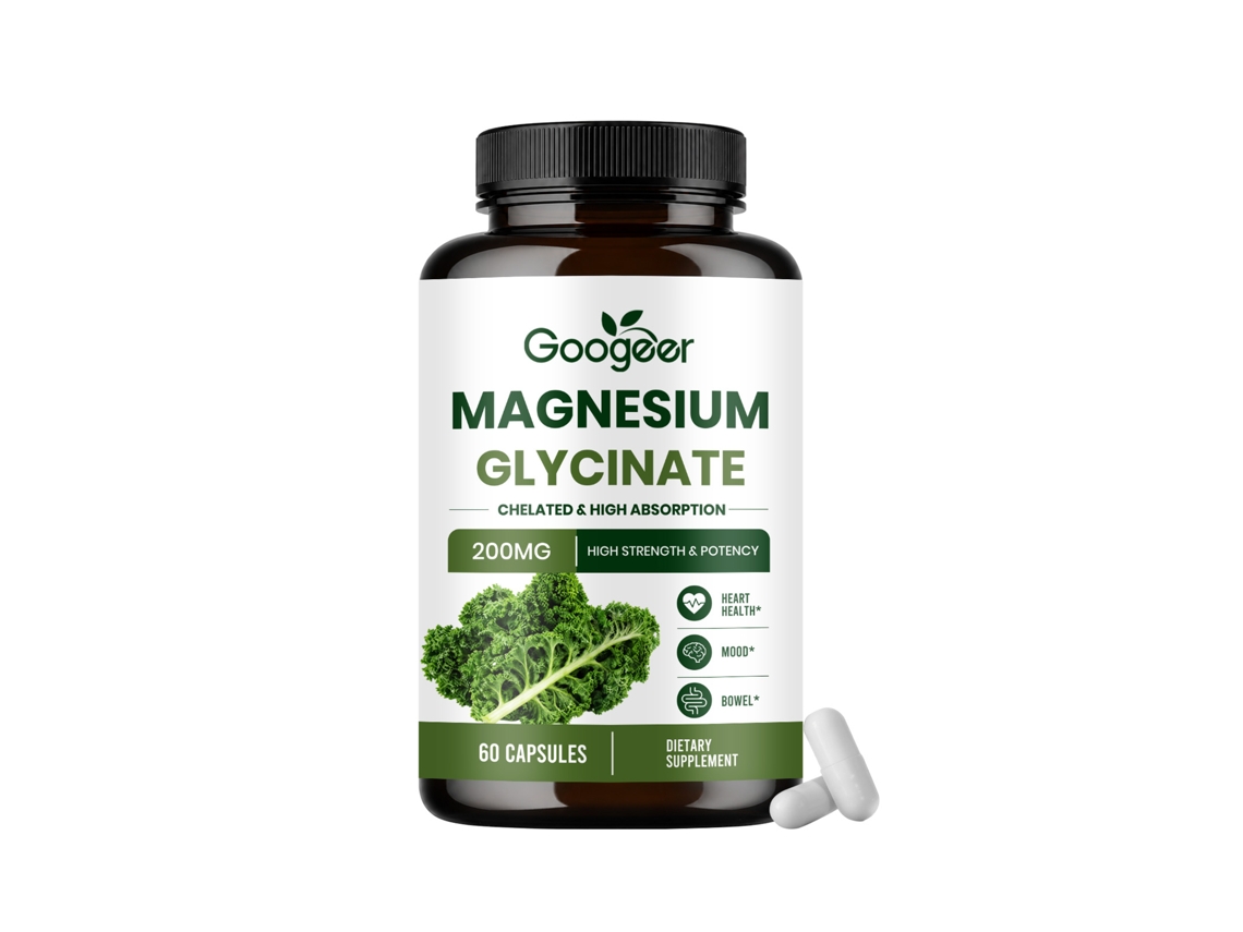 Cápsulas de glicinato de magnesio