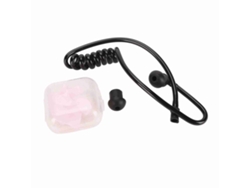 Tubo Acústico Ergonómico Con Auriculares Para Radios Bidireccionales - Repuesto - Rosa
