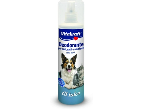 Desodorante Spray Perros Y Gatos con Talco VITAKRAFT (250 Ml)
