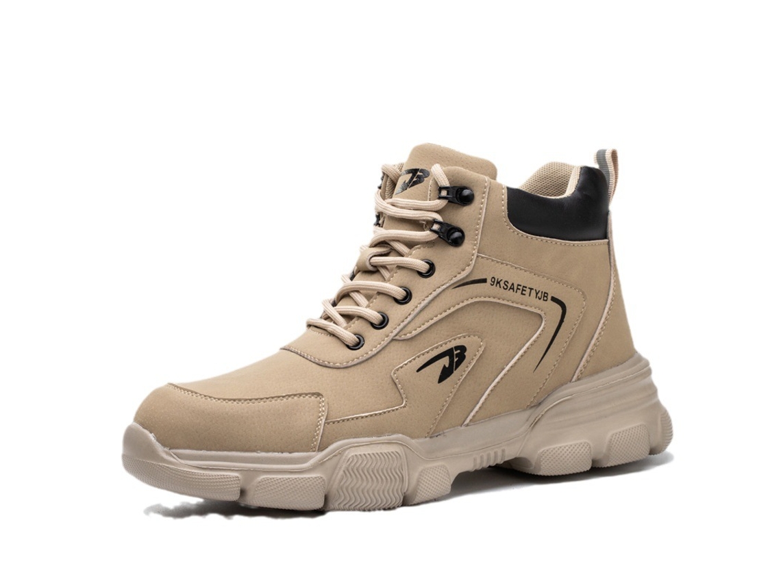 Botas Tácticas Impermeables Para Hombre, Con Puntera De Acero Y Plantilla Resistente A Perforaciones, Antideslizantes — Talla 46
