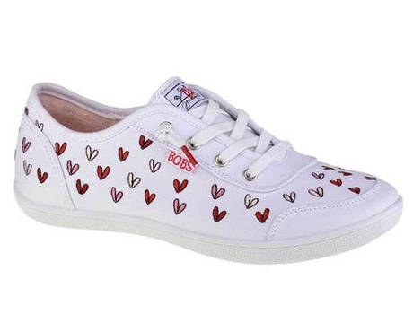 Zapatillas Deportivas SKECHERS Bobs B Cute (Blanco - Material Sintético- 39)