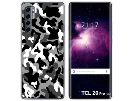 Carcasa TCL 20 Pro 5G TUMUNDOSMARTPHONE Dibujos Multicolor
