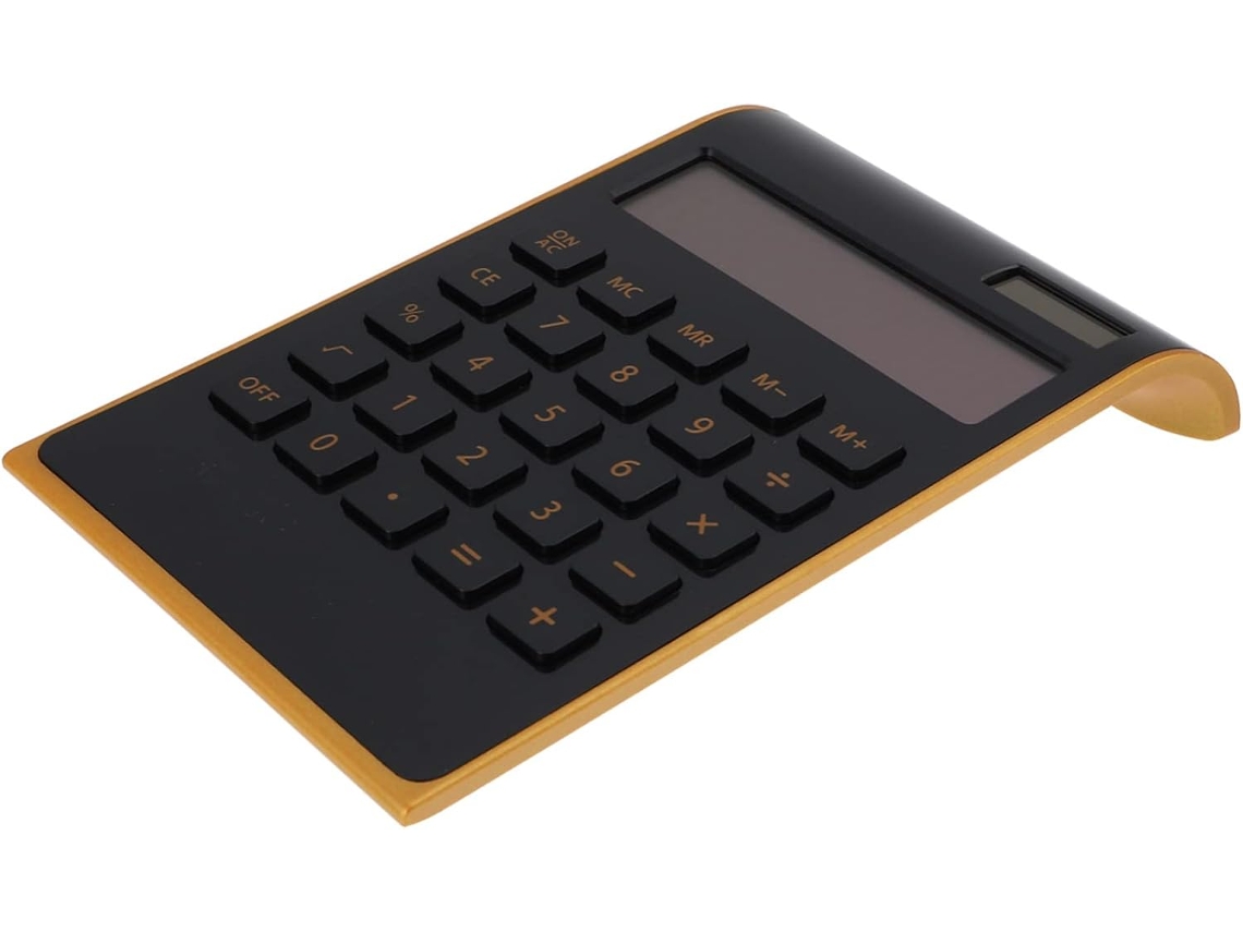 Calculadora solar portátil de escritorio para uso doméstico, accesorio básico para el uso diario de la calculadora Gokoco