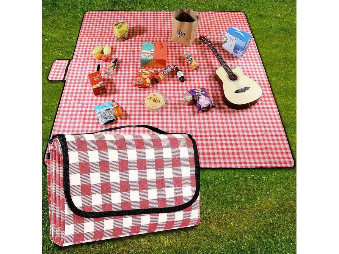 Manta De Picnic Impermeable De 200x200 Cm, Esterilla De Playa Para Senderismo, Viajes Y Acampada Al Aire Libre, Pa Vcb