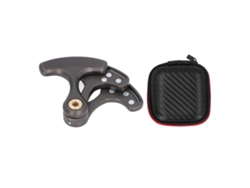 Juguete De Mano De Metal Para Adultos Magnetic Push Card Clicker Para Aliviar El Estrés Y Mejorar La Concentración Plata Negro
