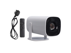 Proyector Portátil 4k Compatible Con 1080p Wifi6 Bt 5.2 Android 11 Rotativo Enchufe Gb