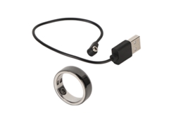 Anillo inteligente resistente al agua con conexión Bluetooth y monitor de salud para hombres y mujeres.