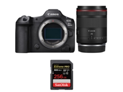 Canon Eos R5 Mark Ii + Rf 35mm F/1.4 L Vcm + 1 Sandisk 256gb Uhs-ii 300mb/s + Ebook “20 Consejos Para Fotos Que Impactan”