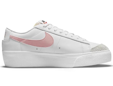 Zapatillas NIKE Blazer Low Platform de Mujer (37.5 - Blanco)