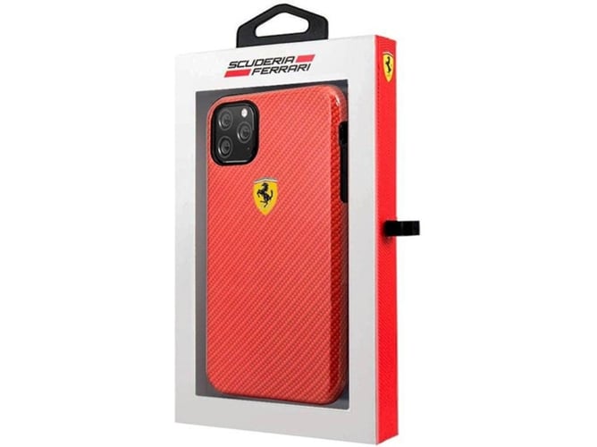 Funda iPhone 11 Pro FERRARI Licencia Rojo