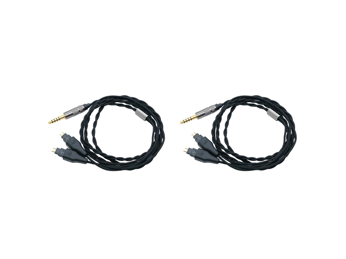 Paquete De 2 Cables Balanceados De 4,4 Mm Para Auriculares Hd580, Hd600, Hd650 Y Hd660s.