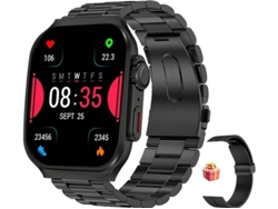 Relojes militares inteligentes para hombre, con respuesta y llamadas, HD 1.96, tácticos, resistentes, para exteriores, deportivos, Yizhood