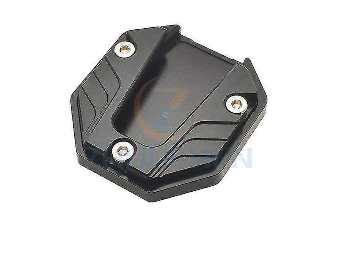 Soporte de extensión para bandeja lateral de motocicleta, placa de aluminio, soporte, pie