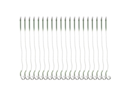 20 Anzuelos De Acero Inoxidable Con Punta Dentada De 20 Cm/7,9 Pulgadas Para Pesca De Carpas (4 Unidades) Accesorios De Pesca