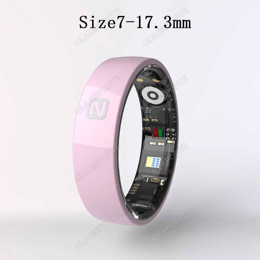 (cable De Carga Aaa Rosa) Anillo Inteligente Nfc Para Control De Acceso, Multifuncional, Resistente Al Agua.