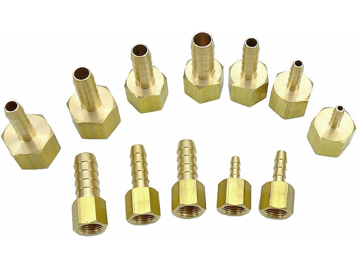 Adaptador De Conector Jardín Con Rosca Hembra Npt 1/8" A Latón Npt Psi