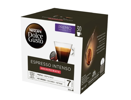 Cápsulas de Café Descafeinado Espresso Intenso Int 7 NESCAFÉ DOLCE GUSTO