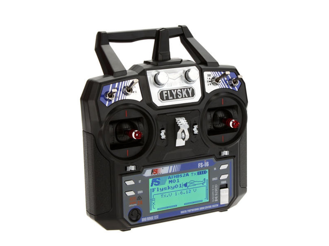 Modo 2 (acelerador Izquierda) flysky Fs-i6 2.4ghz 6ch Afhds 2a Transmisor Receptor Fs-ia6b Drones Fpv Vehículos Barcos Robots