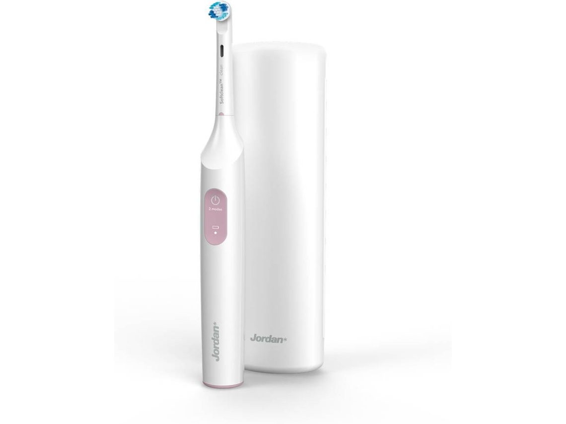 Cepillo de Dientes Eléctrico JORDAN Clean Smile (10000 rpm - Rosa)
