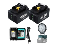 Batería para herramientas eléctricas, capacidad de 8000 mAh, compatible con BL1830, compatible con 2 fabricantes de equipos originales (OEM)