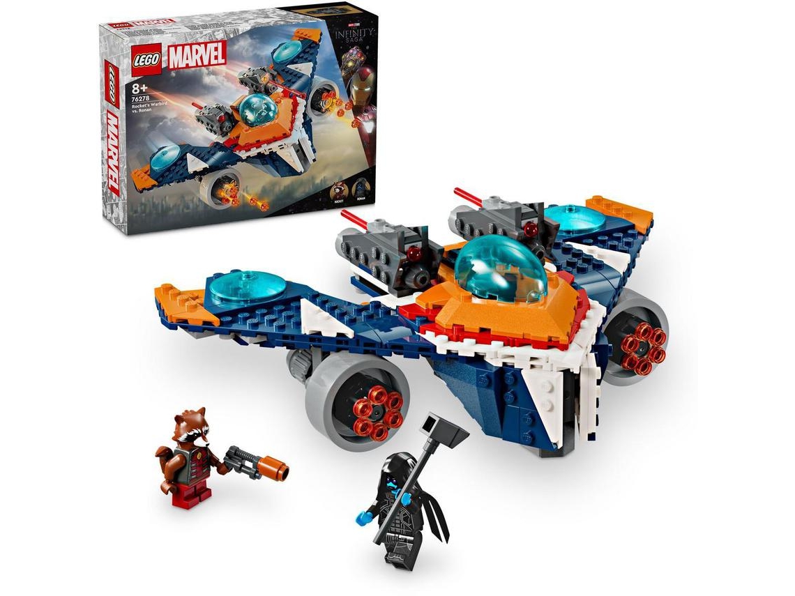 LEGO Marvel: Warbird do Rocket vs. Ronan (290 peças)