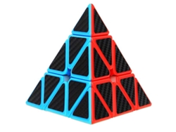 2026-cubo De Velocidad Piramidal De Fibra De Carbono Puzzle Giratorio Juguete Para Niños Desarrollo Inteligente