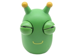 Brinquedo Sensorial De Squeeze Lagarta De Repolho Com Olhos Abrindo Para Aliviar Estresse
