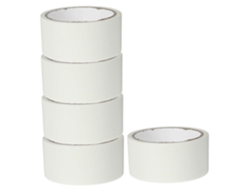 Juego de 5 rollos de cinta de pintor, ideal para una fácil aplicación en casa. Rosewell