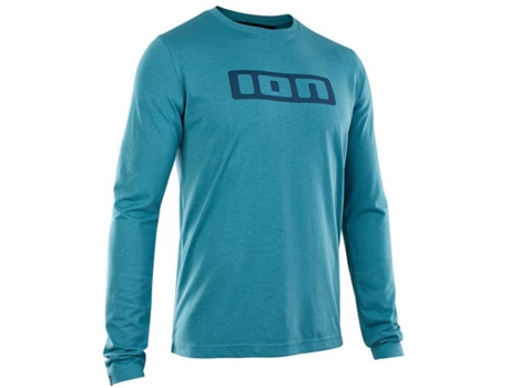 Camiseta de Hombre para Cicling ION Seek Dr Azul (XL)