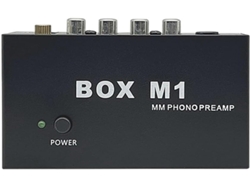 Caja De Preamplificador De Fono M1 Mm Para Tocadiscos Mini Estéreo Hifi Audio Preamp Con