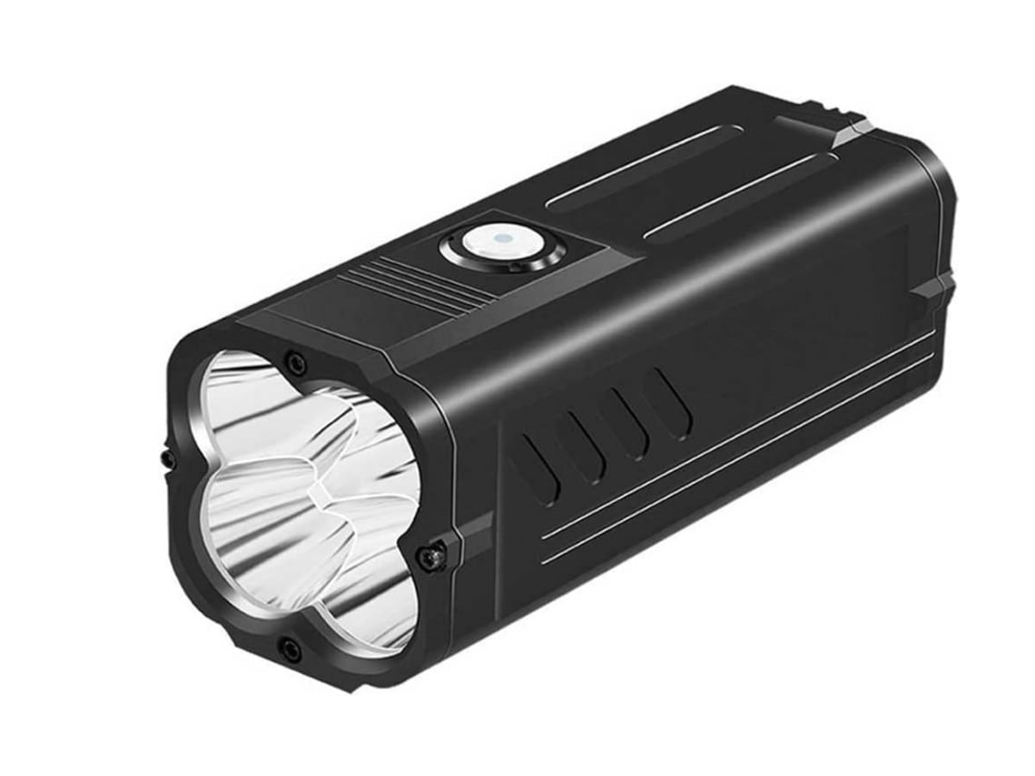 Linterna USB ajustable Yunzii BT50 de 80 W (negra)