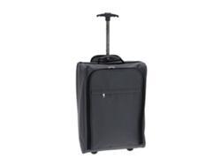 Well Home Trolley Poliéster 30l Gris Con Cierre De Cremallera