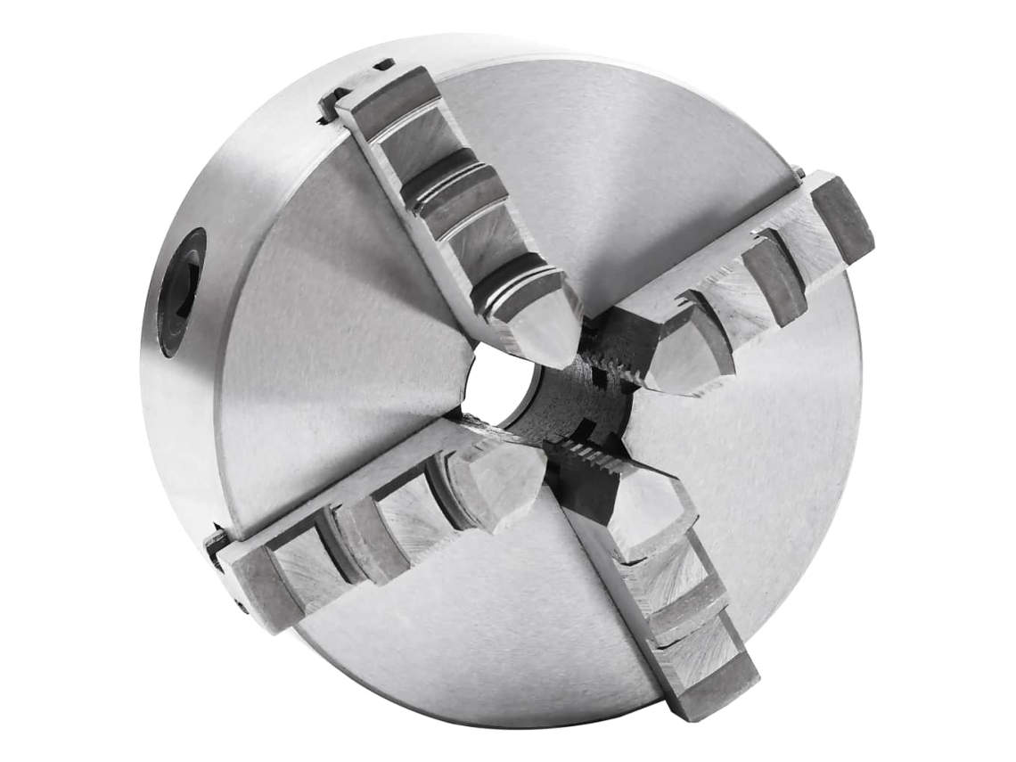 Mandril de torno VIDAXL (125mm)