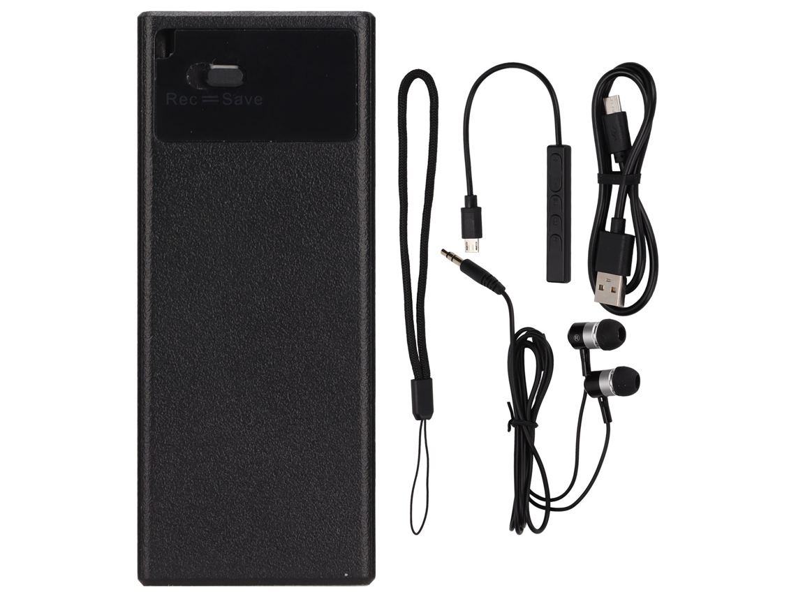 Grabadora De Voz Digital De 32gb Mini Dispositivo Portátil De Grabación De Audio Activado Por Voz