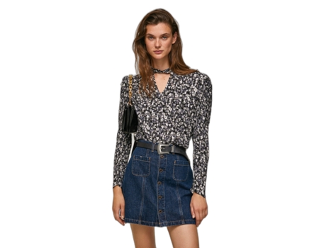 Blusa de Mujer PEPE JEANS Kara Gris (L)