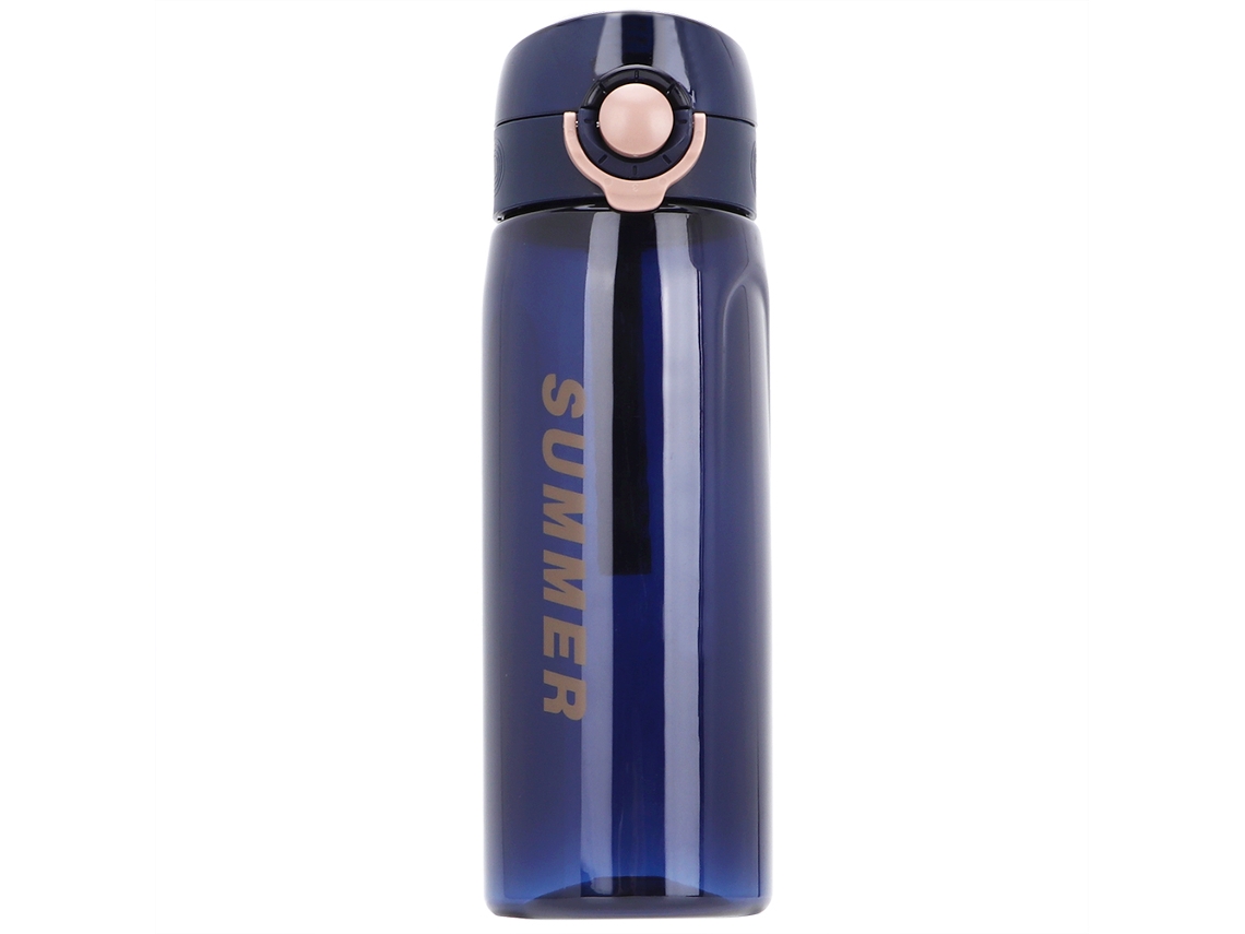 MEOIRUERY Botella de Agua Unisex Portátil 700ml para Deporte y Viaje - Vaso para Beber - Azul Oscuro