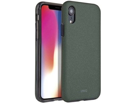 Carcasa iPhone XR UNIQ Verde Oscuro