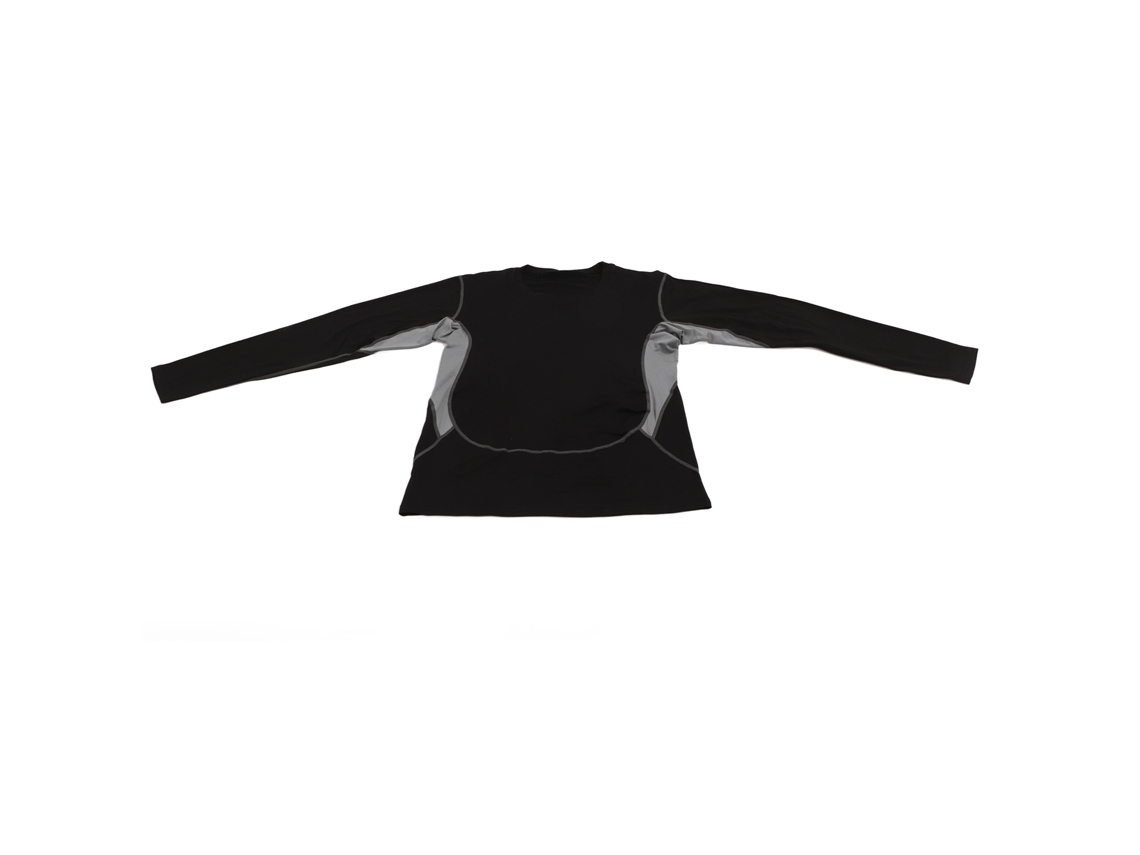Camiseta De Compresión De Manga Larga Y Secado Rápido Para Correr, Entrenar, Ir Al Gimnasio Y Practicar Deportes.