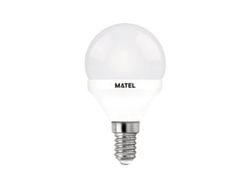 Bombilla LED Matel Esférica E14 5w (3 Intensidades)